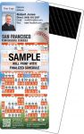 Real Estate Baseball Schedules, Magnetic Sports Calendars for Realtors